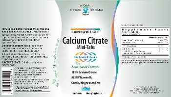 Rainbow Light Calcium Citrate Mini-Tabs - supplement