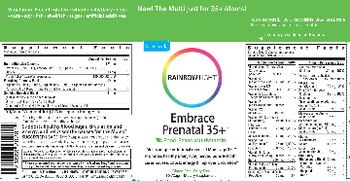 Rainbow Light Embrace Prenatal 35+ - supplement