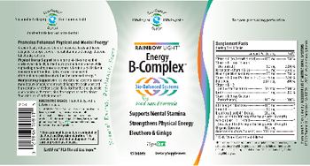 Rainbow Light Energy B-Complex - supplement