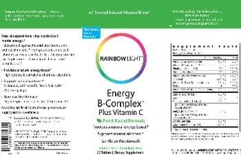 Rainbow Light Energy B-Complex Plus Vitamin C - supplement
