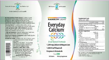 Rainbow Light Everyday Calcium - supplement