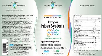Rainbow Light Everyday Fiber System - supplement