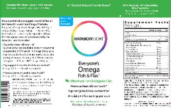 Rainbow Light Everyone's Omega Fish & Flax - supplement