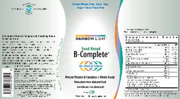 Rainbow Light Food-Based B-Complete - supplement