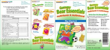Rainbow Light Gummy Bear Essentials - supplement