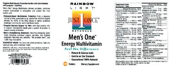 Rainbow Light Men's One Energy Multivitamin - supplement