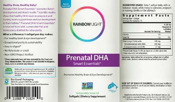 Rainbow Light Prenatal DHA Smart Essentials - supplement