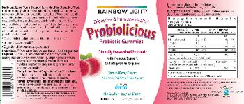 Rainbow Light Probiolicious Probiotic Gummies Natural Berry Flavor - supplement