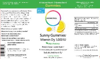Rainbow Light Sunny Gummies Vitamin D3 1,000 IU Yummy Lemon Flavor - supplement
