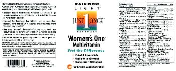 Rainbow Light Women's One Multivitamin - 
