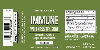 Rapid Fire Immune Wellness Tea Shot Elderberry - supplement