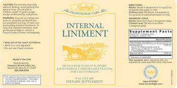 Rawleigh Internal Liniment - supplement