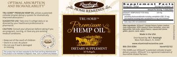 Rawleigh Tru-Sorb Premium Hemp Oil - supplement