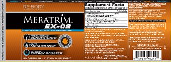 Re-Body Meratrim Ex-02 - supplement