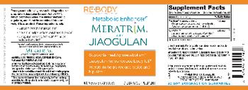 Re-Body Meratrim With Jiaogulan - supplement
