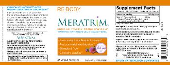 Re-Body Meratrim - supplement