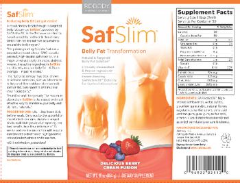 Re-Body SafSlim Delicious Berry Cream Fusion - supplement