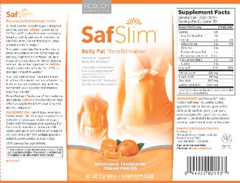Re-Body SafSlim Delicious Tangerine Cream Fusion - supplement