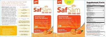 Re-Body SafSlim On-The-Go Tangerine Cream Fusion - supplement