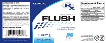 Reaction Nutrition Flush - supplement