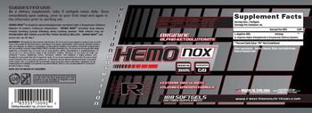 Reaction Nutrition Hemo Nox - supplement