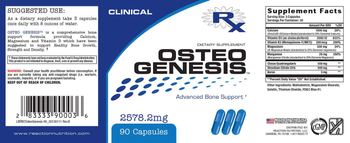 Reaction Nutrition Osteo Genesis - supplement