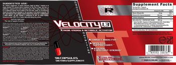 Reaction Nutrition Velocity 1,3 - supplement