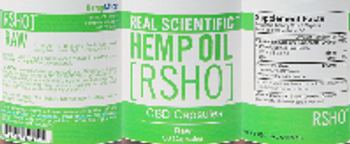 Real Scientific Hemp Oil RSHO CBD Capsules Raw - supplement