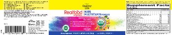 Realfood Organics Country Life Kids Multivitamin Powder Fruit Punch Flavor - supplement