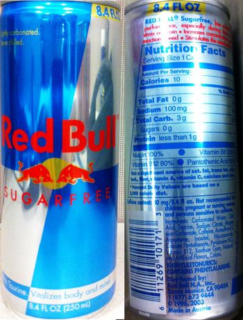 Red Bull Red Bull Sugarfree - 