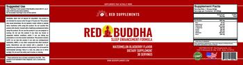 Red Supplements Red Buddha Watermelon Blueberry Flavor - supplement