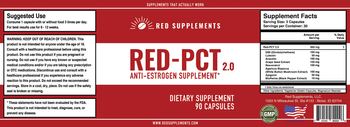 Red Supplements Red-PCT 2.0 - supplement