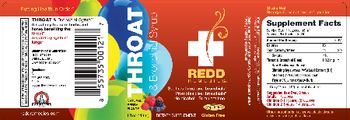 Redd Remedies Throat & Bronchial Syrup Natural Berry Flavor - supplement