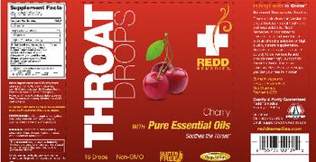 Redd Remedies Throat Drops cherry - 