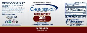 Regenerative Tissue Science Chondrinol Advanced 300 - supplement