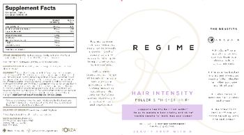 Regime Hair Intensity - supplement
