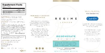 Regime London Regenerate - supplement