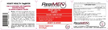 RegiMen Heart Health Regimen - supplement