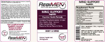 RegiMen Mind Support Regimen - supplement