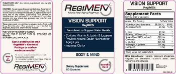 RegiMen Vision Support Regimen - supplement
