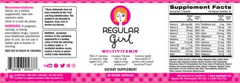 Regular Girl Regular Girl Multivitamin - supplement