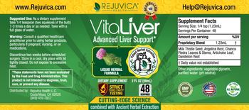 Rejuvica Health VitaLiver - supplement