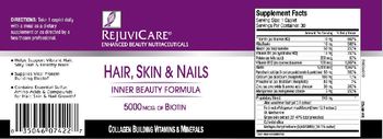 RejuviCare Hair, Skin & Nails Inner Beauty Formula - 
