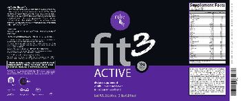 Reliv Fit3 Active Vanilla Kick Natural Flavor - supplement