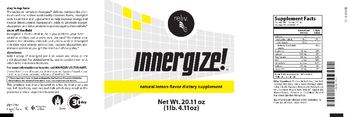 Reliv Innergize! Natural Lemon Flavor - supplement