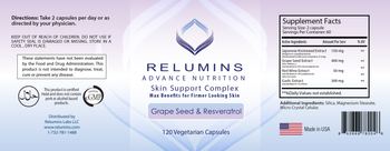 Relumins Advance Nutrition Skin Support Complex - 