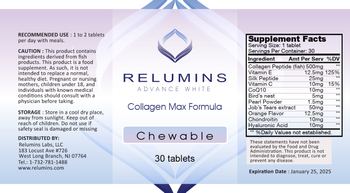 Relumins Advance White Collagen Max Formula - 