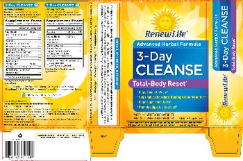Renew Life 3-Day Cleanse 3-Day Cleanse 2 Evening Formula - supplement