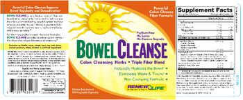 Renew Life Bowel Cleanse - supplement