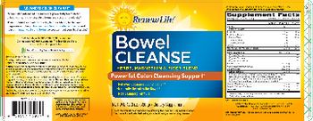 Renew Life Bowel Cleanse - supplement